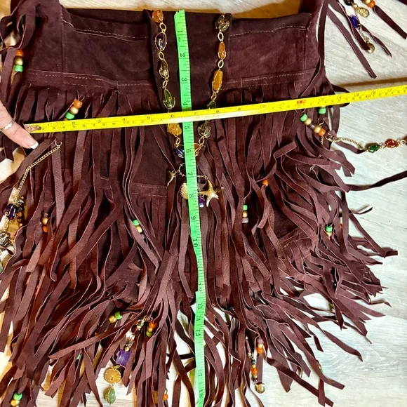 Handmade One of a Kind Boho Bag with Lots of Dangly Jewels and Gemstones